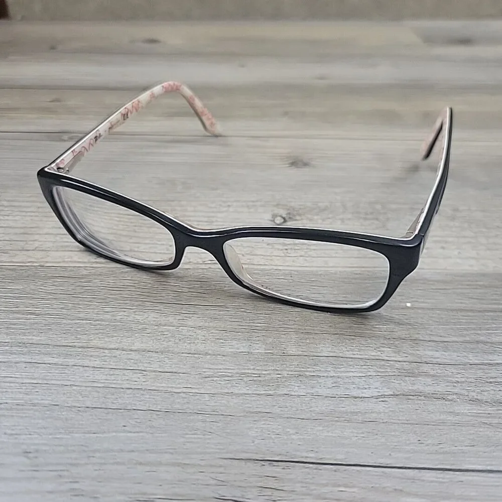 Ray-Ban RB 5234 5014 Eyeglasses‎ FRAMES ONLY 51-16 140 Black White Red Letters